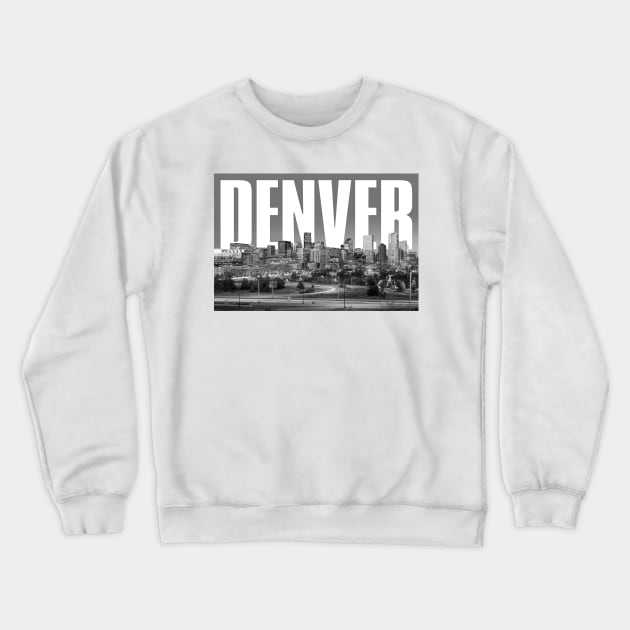 Denver Cityscape Crewneck Sweatshirt by PLAYDIGITAL2020